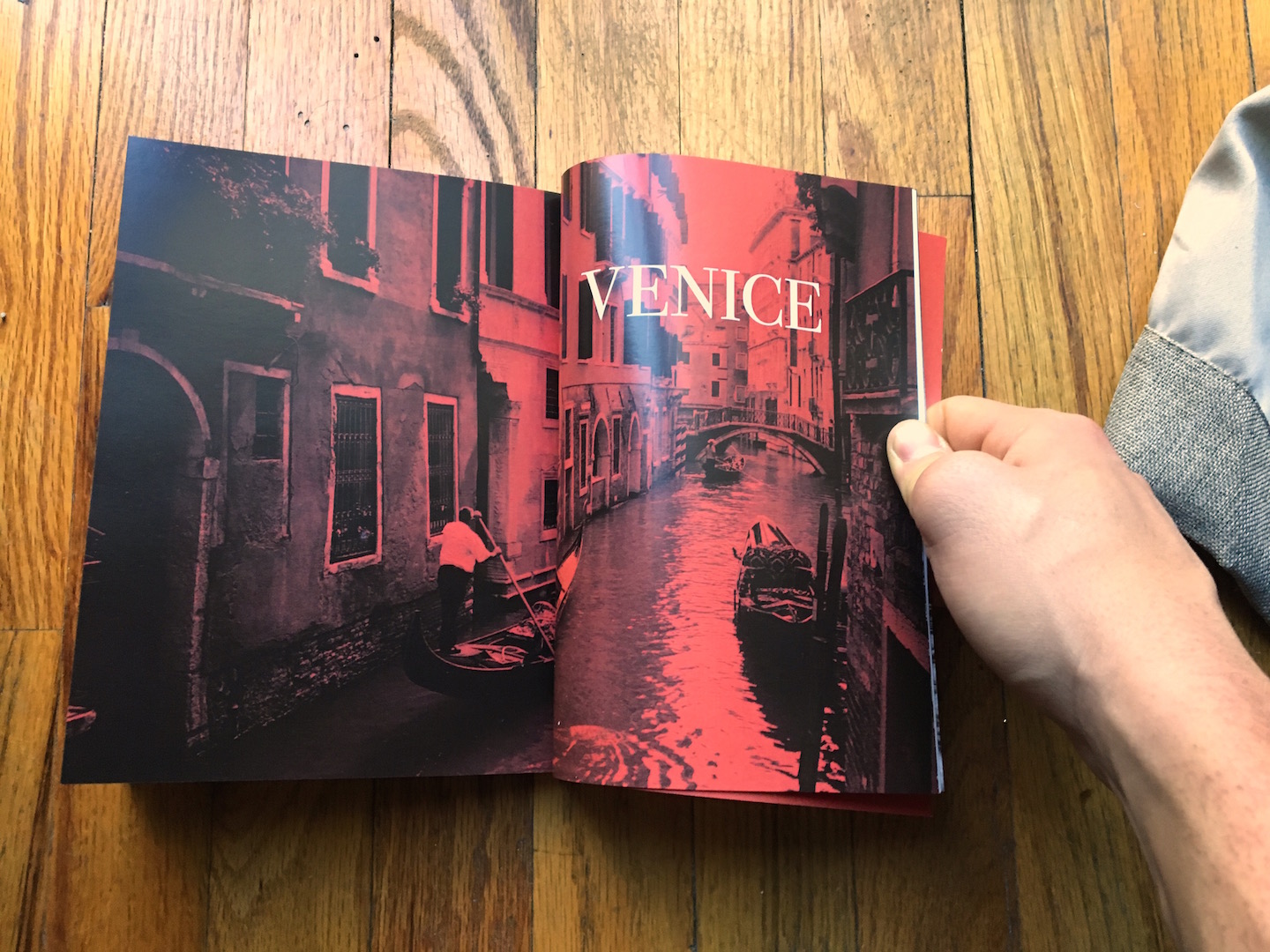 venice title page
